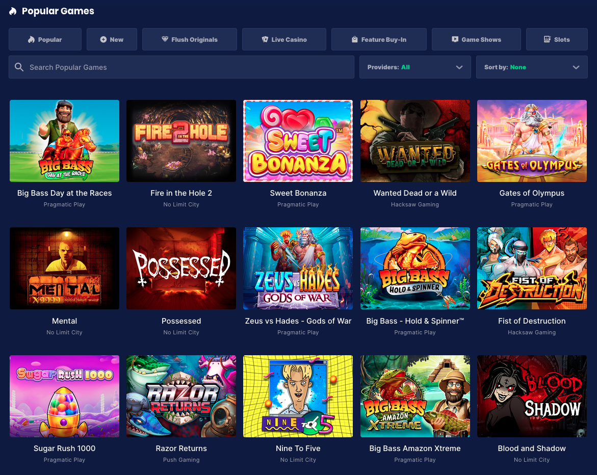 Flush Casino Review 🎖️ Should You Play Here?